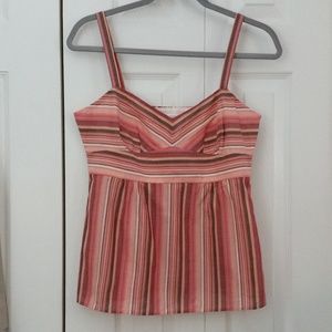 LOFT vintage striped camisole